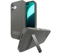 ZAGG Denali Snap - Funda con función atril para iPhone 16 Plus, protección contra caídas de 16 pies, compatible con MagSafe y carga inalámbrica, reforzado con grafeno, protección de doble capa