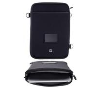 ZAGG Funda Protectora para Laptop de 11 a 13 Pulgadas, Funda de Neopreno Resistente al Agua con Soporte para identificación y Bolsillo con Cremallera