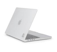 ZAGG Funda rígida de Dos Piezas para MacBook Pro (M3/M2/M1) [16 Pulgadas], Totalmente ventilada, fácil Acceso, diseño Delgado, Ligero, Antideslizante, Resistente a los arañazos (Transparente)