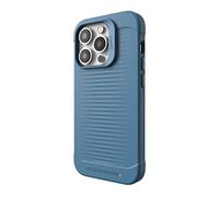 ZAGG Gear 4 Havana D30 - Funda Protectora Compatible con iPhone 14 Pro MAX, Delgada, a Prueba de Golpes, Carga inalámbrica, (Azul)