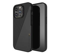 ZAGG Gear4 Brooklyn Snap D30 - Funda Protectora para iPhone 13 Pro MAX, Piel Vegana, Delgada, a Prueba de Golpes, Carga inalámbrica, MagSafe, (Negro)