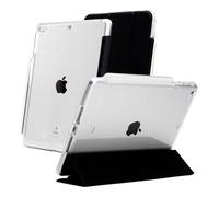 Zagg Gear4 Crystal Palace Folio - Funda Transparente para iPad de 10,2" (Gen 7, 8 y 9) con D3O Crystalex, Soporte Plegable, protección contra caídas de 6.5 pies