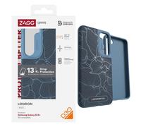 ZAGG Gear4 Paris D30 - Funda Protectora para Samsung Galaxy S23 + de 6,6 Pulgadas, a Prueba de Golpes, Carga inalámbrica, protección Avanzada contra Impactos, Color Gris