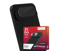 ZAGG Glass Elite - Protector de lente de cámara antirreflectante para Google Pixel 10/10 Pro, tecnología antirreflejos, resistente a arañazos e impactos, sin manchas, escudo invisible, materiales