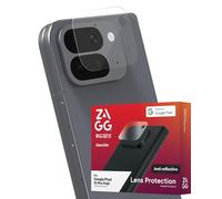 ZAGG Glass Elite - Protector de lente de cámara antirreflectante para Google Pixel 10 Pro Fold, tecnología antirreflejos, resistente a arañazos e impactos, sin manchas, escudo invisible, materiales