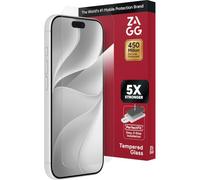 ZAGG Glass Elite - Protector de pantalla para iPhone 18 Pro/17 Pro | Protección avanzada de pantalla de vidrio templado
