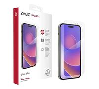 ZAGG InvisibleShield Glass Elite Protector de pantalla para iPhone 14 Pro Max, a prueba de golpes, a prueba de manchas, resistente a los arañazos, antimicrobiano, (transparente)