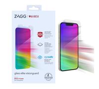 ZAGG InvisibleShield Glass Elite VisionGuard para Apple iPhone 13 mini (pantalla), antimicrobiano, protección contra impactos, resistente a los arañazos, filtro de luz azul