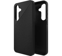 ZAGG Luxe - Funda ecológica para Samsung Galaxy S24 FE, protección contra caídas de 10 pies, compatible con carga inalámbrica, delgada y ligera, fabricada con materiales reciclados, color negro