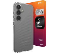 ZAGG Luxe - Funda Reforzada con grafeno para Samsung Galaxy S25 [6.2 Pulgadas], Compatible con Cargador inalámbrico, diseño Delgado y Ligero, antiamarilleamiento, a Prueba de Golpes, Cubierta Trasera