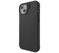 ZAGG Luxe Snap - Funda Reforzada con grafeno para iPhone 14 Plus y iPhone 15 Plus [6.7 Pulgadas, Compatible con MagSafe, diseño Delgado y cómodo, Cubierta Trasera a Prueba de Golpes (Negro)