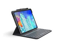 ZAGG Messenger Folio 2 - Teclado para iPad 10.9 (10ª generación), retroiluminación, par múltiples Dispositivos, batería Larga, Negro, (inglés del Reino Unido)