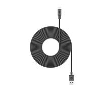 ZAGG Mophie - Cable de carga y sincronización USB-A a USB-C 3M, color negro