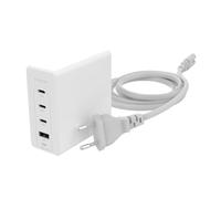 ZAGG Mophie USB-C Speedport 120 cargador de pared, 120 vatios, GaN, carga rápida, puerto dual, dispositivo de rayo, (blanco, adaptador de la UE), 409909309