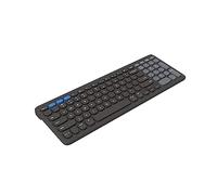 ZAGG Pro Keyboard - Teclado inalámbrico de 15 pulgadas, multiemparejamiento, tamaño mediano, carga a través de USB Type-C e inalámbrico con Qi, batería de larga duración, para Windows, MacOS, iOS,