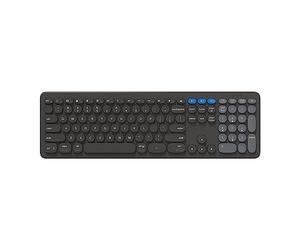 ZAGG Pro Keyboard - Teclado inalámbrico de 17 pulgadas, multiemparejamiento, tamaño completo, carga a través de USB Type-C e inalámbrico con Qi, batería de larga duración, para Windows, MacOS, iOS,