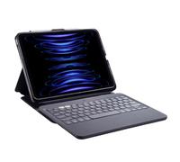 ZAGG Pro Keys 2 - Teclado y funda para iPad Air de 11 pulgadas (M2), ligera, funda tipo folio, desmontable, batería de larga duración, soporte para lápiz capacitivo, teclas retroiluminadas, (inglés)