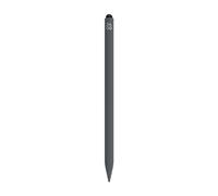 ZAGG Pro Stylus 2 - Lápiz capacitivo de carga inalámbrica, con lápiz capacitivo de doble punta, compatible con iPad (gris)