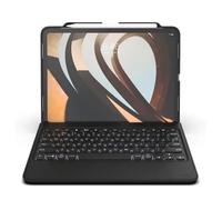 Zagg Rugged Book Go Teclado para móvil Alemán Negro Bluetooth - Teclados para móviles (Alemán, Apple, iPad Pro 11, Negro, Multi, Poliuretano termoplástico (TPU))