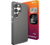 ZAGG Santa Cruz - Funda para Samsung Galaxy S25 Ultra, delgada, protección contra caídas de 13 pies, compatible con carga inalámbrica, resistencia al grafeno, 70% material reciclado, antiarañazos