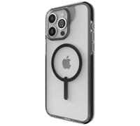 ZAGG Santa Cruz Snap - Funda reforzada con grafeno para iPhone 15 Pro Max [6.7 pulgadas], compatible con MagSafe, antiamarilleamiento, a prueba de golpes, cubierta trasera de teléfono (negro)