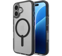 ZAGG Santa Cruz Snap - Funda Reforzada con grafeno para iPhone 16 [6.1 Pulgadas], Compatible con MagSafe, antiamarilleamiento, Resistente a los arañazos, diseño Delgado, Cubierta Trasera a Prueba de