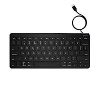 ZAGG Teclado Universal USB C con Cable KB Inglés del Reino Unido