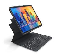 ZAGG Teclado y funda Pro Keys compatible con iPad Pro de 12.9 pulgadas (3ª, 4ª, 5ª generación), incluye lápiz óptico, QWERTY, retroiluminación, (negro), (nórdico)
