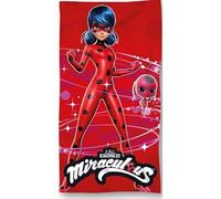 ZAGTOON Toallas de baño Infantiles de la Marca Modelo Toalla Prodigiosa Ladybug Microfibra