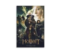 ZAHAABWS Póster de película El Hobbit Un viaje inesperado, póster decorativo de lienzo para pared e impresión artística moderna para dormitorio familiar, pósteres de 40 x 60 cm