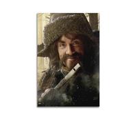 ZAHAABWS Póster decorativo de la película El Hobbit Un viaje inesperado de Bofur, póster decorativo de lienzo para pared e impresión artística moderna para decoración de dormitorio familiar, 50 x 75