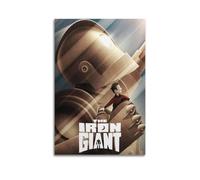 ZAHAABWS Póster decorativo de la película The Iron Giant para pared e impresión artística moderna para dormitorio familiar, 20 x 30 cm