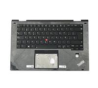 ZAHARA 01HY839 01HY879 01HY919 Teclado SP C Shell Reposamuñecas para Lenovo ThinkPad X1 Yoga 2nd Gen 20JD 20JE 20JF 20JG 01HY959