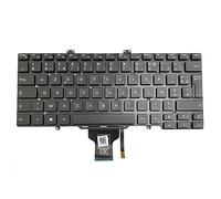 ZAHARA 0VTHGH Teclado retroiluminado en francés para DELL Latitude 7400 3400 5400 7410 5401 5411 CN0VTHGH PK132EE2B17
