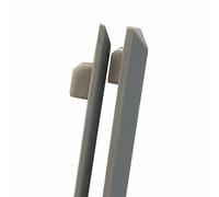 ZAHARA - 2 Patas de Goma para HP Probook 430 630 G8,ZHAN66 13 G4 G5 Patas de Goma para Carcasa de PC Rubber Feet Gris (28,3 x 0,5 x 0,3 cm, 27,4 x 0,5 x 0,2 cm)