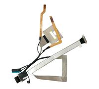 ZAHARA 30PIN IR Cable Flexible LED LCD Cable Pantalla LCD Reemplazo para Dell Latitude 7310 FDX31 FHD RGB 0WHT82 DC02C00NP00 Screen Cable Video Display Flex Cable