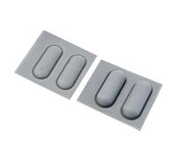 ZAHARA - 4 tiras de goma para Dell Latitude 5500 (Grey)