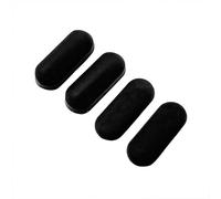 ZAHARA - 4 tiras de goma para Dell Latitude 5502, color negro