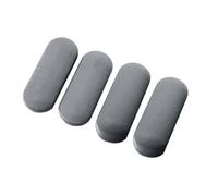ZAHARA 4 Tiras de Goma para DELL Precision 3550 (Grey)
