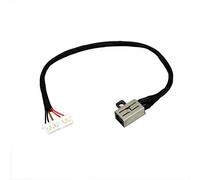 ZAHARA Alimentación DC Power Jack Cable para DELL INS PIRON 3558 3551 3552 3451 3452 3558 0RYX4 P47F001 450.03006.0001 450.03006.1002 450.09W05.0001 Prise Charge Port
