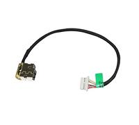 ZAHARA Alimentación DC Power Port DC Jack para 15-BS 15-BW 15T-BR 15Z-BW 250 255 G6 17-X 17-Y 17Z-Y 17T-X 13-C 14-X 14-Z M6-P 15-AB 15-CN 15-CP 15-EF 15z-EF 15s-FR 15-DY 17M-CE 15S-DU 17M-CG 17T-CG