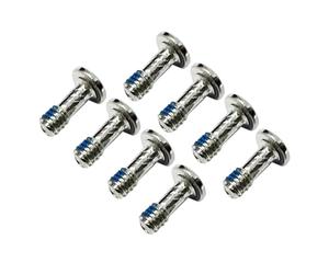 ZAHARA Base inferior Cubierta de la carcasa Tornillos Juego de tornillos Plata para Dell Latitude 15 5510 5511/ Precision 15 3550 3551 3552