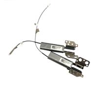 Zahara Bisagras de pantalla LCD izquierda + derecha con cable WiFi Atenna de repuesto para Lenovo ThinkPad x1 Yoga 4ª generación 20QF 20QG AM1AF000700 AM1AF000800