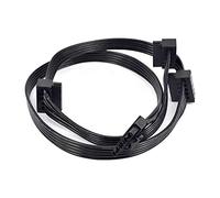 ZAHARA Cable de alimentación de 5 Pines a 3 SATA para VSM750 VSM650 VSM550 Modular 70cm para Cooler Master VSM750 VSM650 VSM550 5Pin to 3 70cm