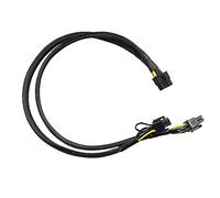 ZAHARA Cable de alimentación PCIE para Servidor HP Proliant ML350 G6 (10 Pines a 8 + 8) Pines, 50 cm