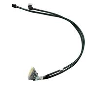 ZAHARA Cable de Repuesto para DELL PowerEdge R730 F037K Doble 12 GB SAS SFF8643 PERC H330 H730 H730P
