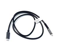 ZAHARA Incluye base de cable dual tipo C compatible con Lenovo ThinkPad Thunderbolt 5 (modelo 40AV) | Compatible con puertos Thunderbolt 3/4 (40AC, 40AN, 40BE, 40B0, 40BA, 40B1) | 1 m (5C11R64295)