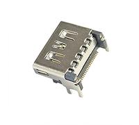 ZAHARA Juego de 10 Puertos HDMI para PS5, Conector de Interfaz de Puerto HDMI para Sony PlayStation 5