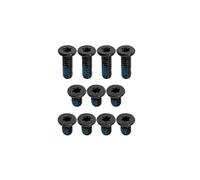 ZAHARA Kit de tornillos de chasis para portátil, kit de montaje para ASUS Zenbook S 13 OLED UX5304 UX5304MA UX5304VA Tornillos para portátil de carcasa inferior negra (11 unidades/1 juego de 4 largos