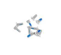 ZAHARA - Kit de tornillos para ordenador portátil, funda de base para Acer Swift Go 14 SFG14-72T-57ZF, color plateado